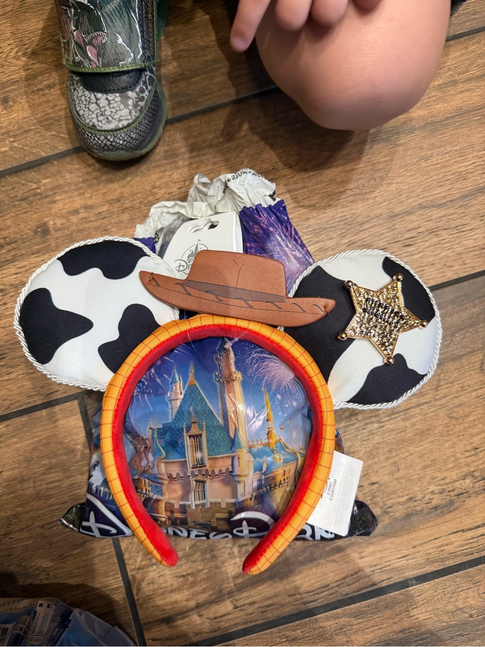 Disney parks woody themed ears
